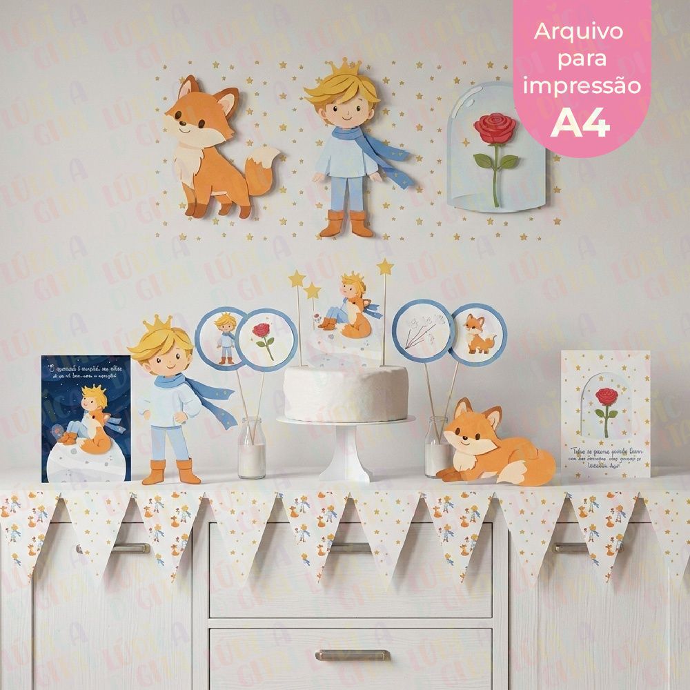 Kit O Pequeno Príncipe